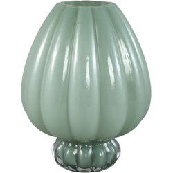 PTMD Vaas Syamer 1 - 21x21x27 cm - Glas - Groen