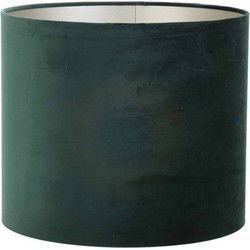 Light & Living - kap - Velours - groen - textiel - Ø 40cm - E27 - 2240051
