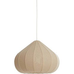 Light & Living - hanglamp - Zubeda - beige - textiel - Ø 60cm - E27 - 2987682