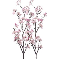 2 takken Appelbloesem roze 104 cm - Kunstbloemen