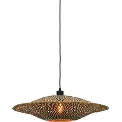Hanglamp Bali - Bamboe/Zwart - Ø60cm