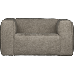 WOOOD Exclusive Bean Fauteuil - Stof - Travertin - 74x146x98