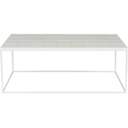 ZUIVER Coffee Table Glazed White
