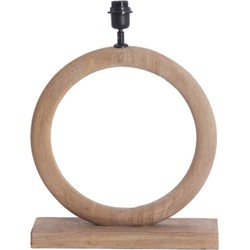 Light & Living - tafellamp - Nubia - naturel - hout - losse armatuur - E27 - 7041482