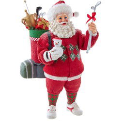 Kerstman golf l26cm