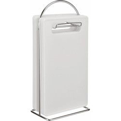 HI Snijplanken - met houder - 7x - 24 x 14 cm - ontbijtplankjes - Snijplanken