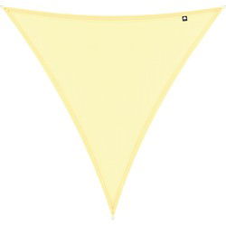 Kopu® Schaduwdoek Driehoek 3x3x3 mtr Waterdicht 230 grams - Creme