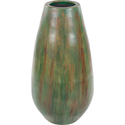 AMFISA - Decoratieve vaas - Groen - Terracotta