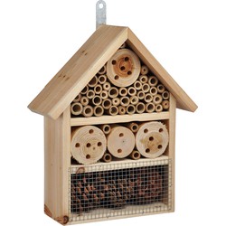 Insectenhotel - hout - 30 x 25 x 10 cm - Insectenhotel