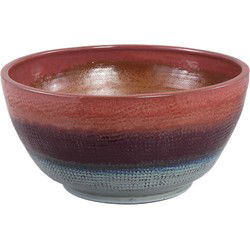 PTMD Schaal Elana - 50x50x25 cm - Keramiek - Paars