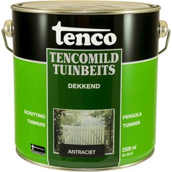 Dekkend antraciet 2,5l mild verf/beits - tenco