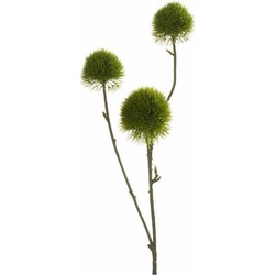 Groene anjer kunsttakken van 58 cm - Kunstbloemen