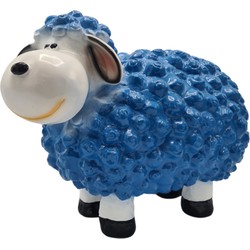 Tuinbeeld Schaap Blauw 41cm