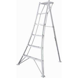 Niwaki Driepoot Tuinladder 180 cm Snoeiladder Tripod Ladder - Plukladder