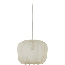 Light and Living hanglamp  - wit - textiel - 2963327