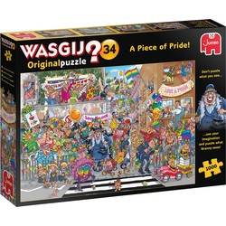 Jumbo Jumbo puzzel Wasgij Original 34 INT - Een stukje Pride! - 1000 stukjes