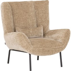 MUST Living Lounge chair Astro,97x92x96 cm, glamour sand