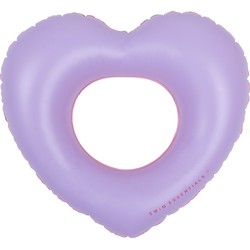 Swim Essentials  Swim Essentials Red-Purple Heart Shaped Printed Swimring ?55 cm