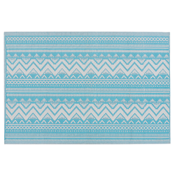 NAGPUR - Outdoor kleed - Turquoise - 120 x 180 cm - Polypropyleen