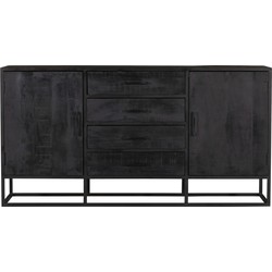 Starfurn Dressoir Denver Black | 165 cm