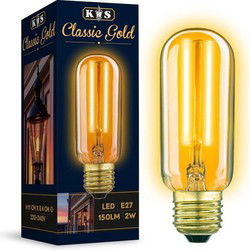 Classic gold E27 2 watt