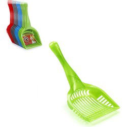 PlasticForte Hondenpoep schepje - 3x - 28 cm - kattenbak poep schepje - Poepzakjes