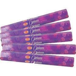 HEM Wierook Opium- 5x wierookstokjes - geurstokjes - Oosters - Wierookstokjes