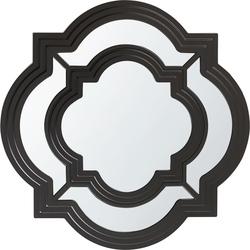 COBETA - Wandspiegel - Zwart  - Synthetisch materiaal