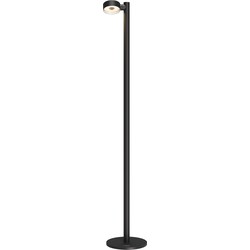 Sompex | vloerlamp RONDA| zwart | oplaadbare vloerlamp|