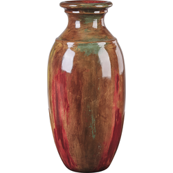 HIMERA - Decoratieve vaas - Bruin - Terracotta