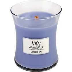 Woodwick Medium Candle Lavender Spa