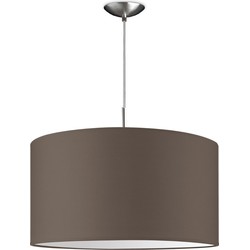 hanglamp tube deluxe bling Ø 50 cm - taupe