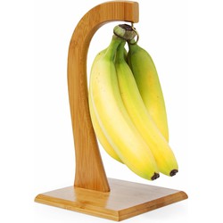 Cosy & Trendy Bananenhouder - luxe rubber hout - bananenhaak druiven/bananenhanger - Fruitschalen