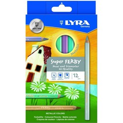 Lyra Lyra Box Of 12 Super-Ferby® - Metallic , Asst'D