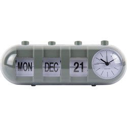 Wekker Retro Tube - Jungle groen - 9x26x9.3cm
