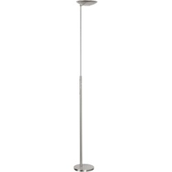Moderne Metalen Highlight Geneva LED Vloerlamp - Grijs
