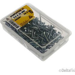 Spaanpl.schr. 3.5x25mm 200st