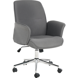 RAVISHING - Bureaustoel - Grijs - Polyester