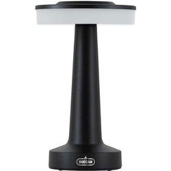 Buccan - Dumbbell tafellamp Nova - Mat Zwart - 3 lichtstanden en touchpanel