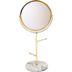 Housevitamin Jewelry Mirror - Gold - 17,5x12x37cm