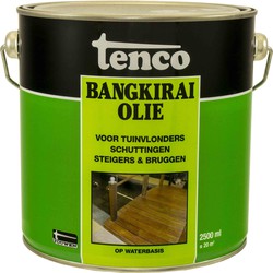 Bangkirai olie naturel 2,5l verf/beits - tenco
