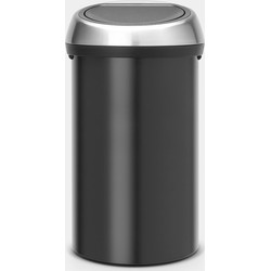 Touch Bin afvalemmer, 60 liter - Matt Black