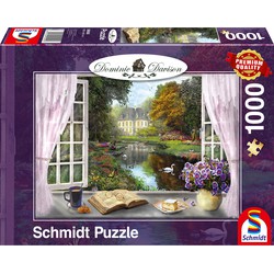 Schmidt Schmidt Uitzicht op de Kasteeltuinen, 1000 stukjes - Puzzel - 12+