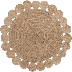 Cosm tapijt jute bruin - LaForma
