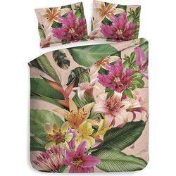Heckettlane Reese Dekbedovertrek - Lits-jumeaux - Katoensatijn - 260x200-220cm - Multi