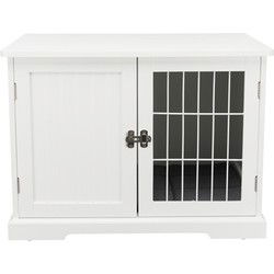 TRIXIE BENCHE HOME KENNEL HOND / KAT WIT 73X53X53 CM