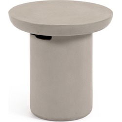 Kave Home - Taimi betonnen ronde bijzettafel voor buiten Ø 50 cm