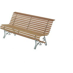 Tuinbank hardhout