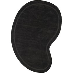 LABEL51 Vloerkleden Mody - Antraciet - Synthetisch - 200x300 cm