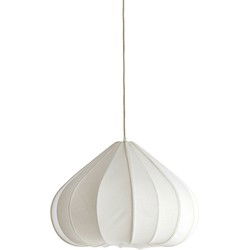 Light & Living - hanglamp - Zubeda - wit - textiel - Ø 58cm - E27 - 2978943